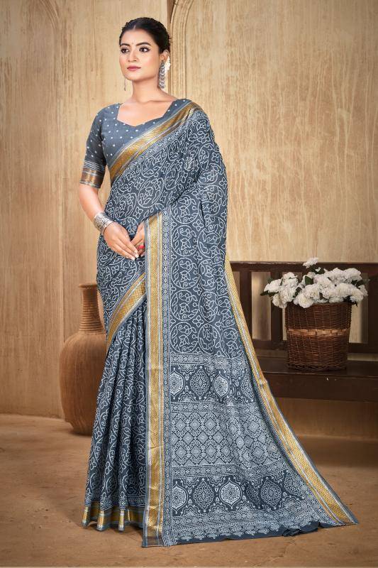Lakhani mal mal cotton Surat saree wholesale market
